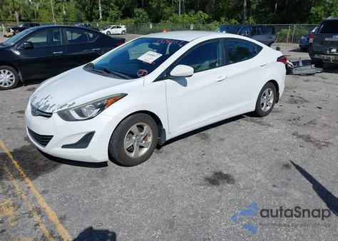 2015 Hyundai Elantra Se from USA, damaged, VIN 5NPDH4AE5FH585228